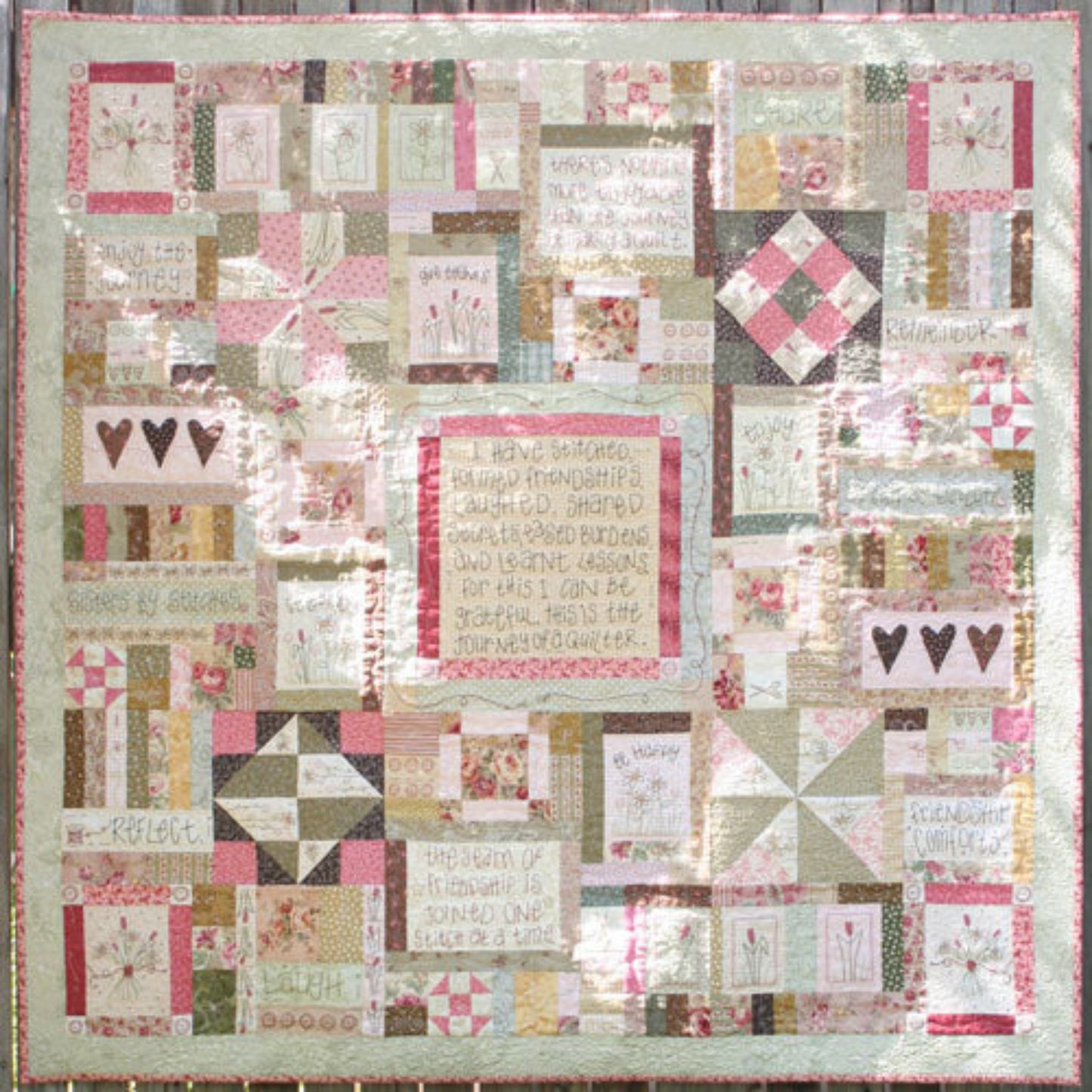 Journey of a Quilter pattern set