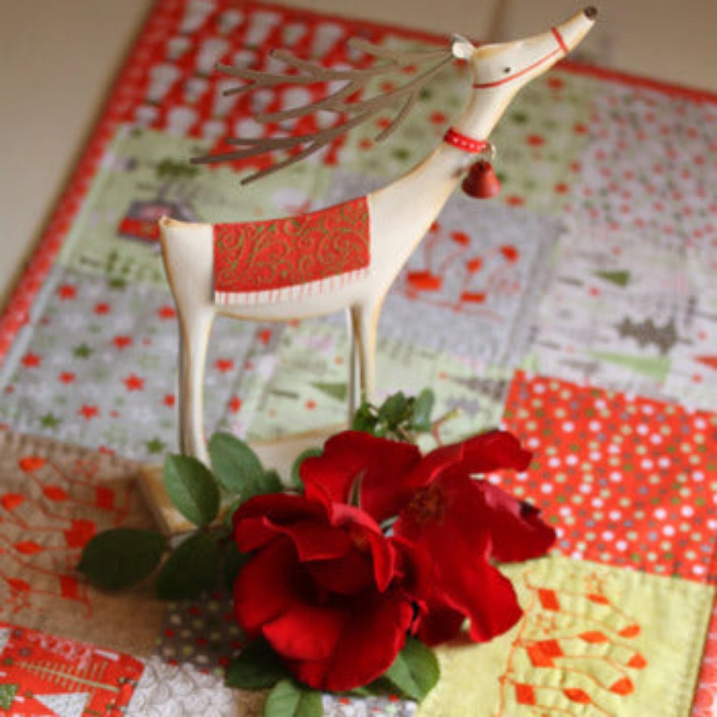 A Merry Little Christmas table runner