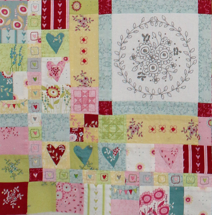 Down in the Garden pattern set