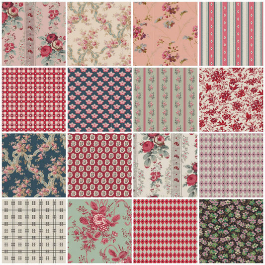 Rue Floriane fat quarter pack