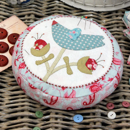 Lilly's Bluebird Pincushion